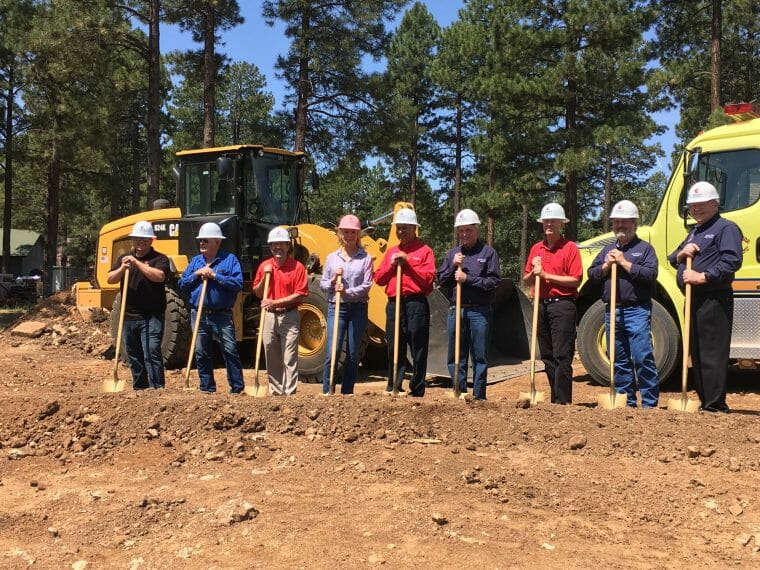 Forest Lakes Fire Station Groundbreaking: 1 of 3 New Projects Breaking Ground This Week.
