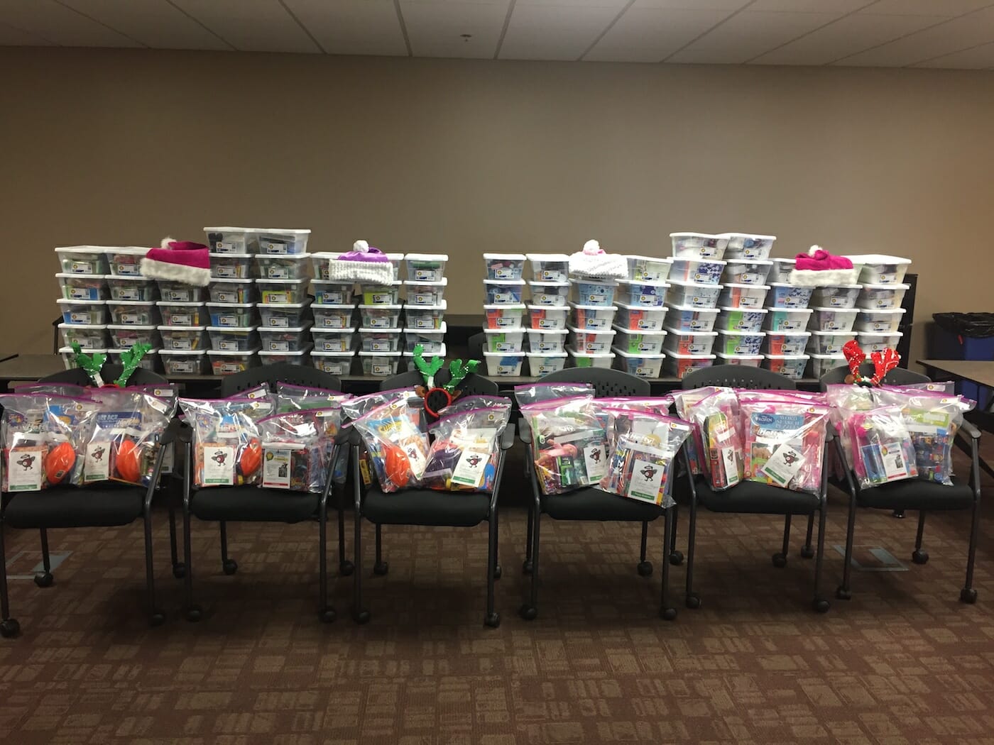 Caliente Angels Help Operation Christmas Smile Bring in the Holidays