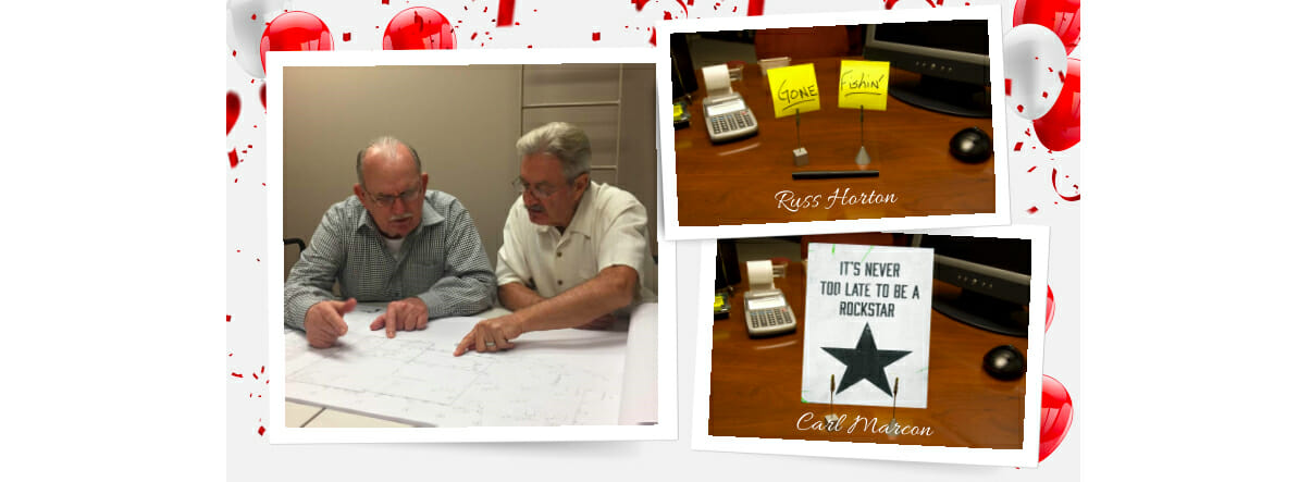 Retirement Celebration: Carl Marcon and Russ Horton